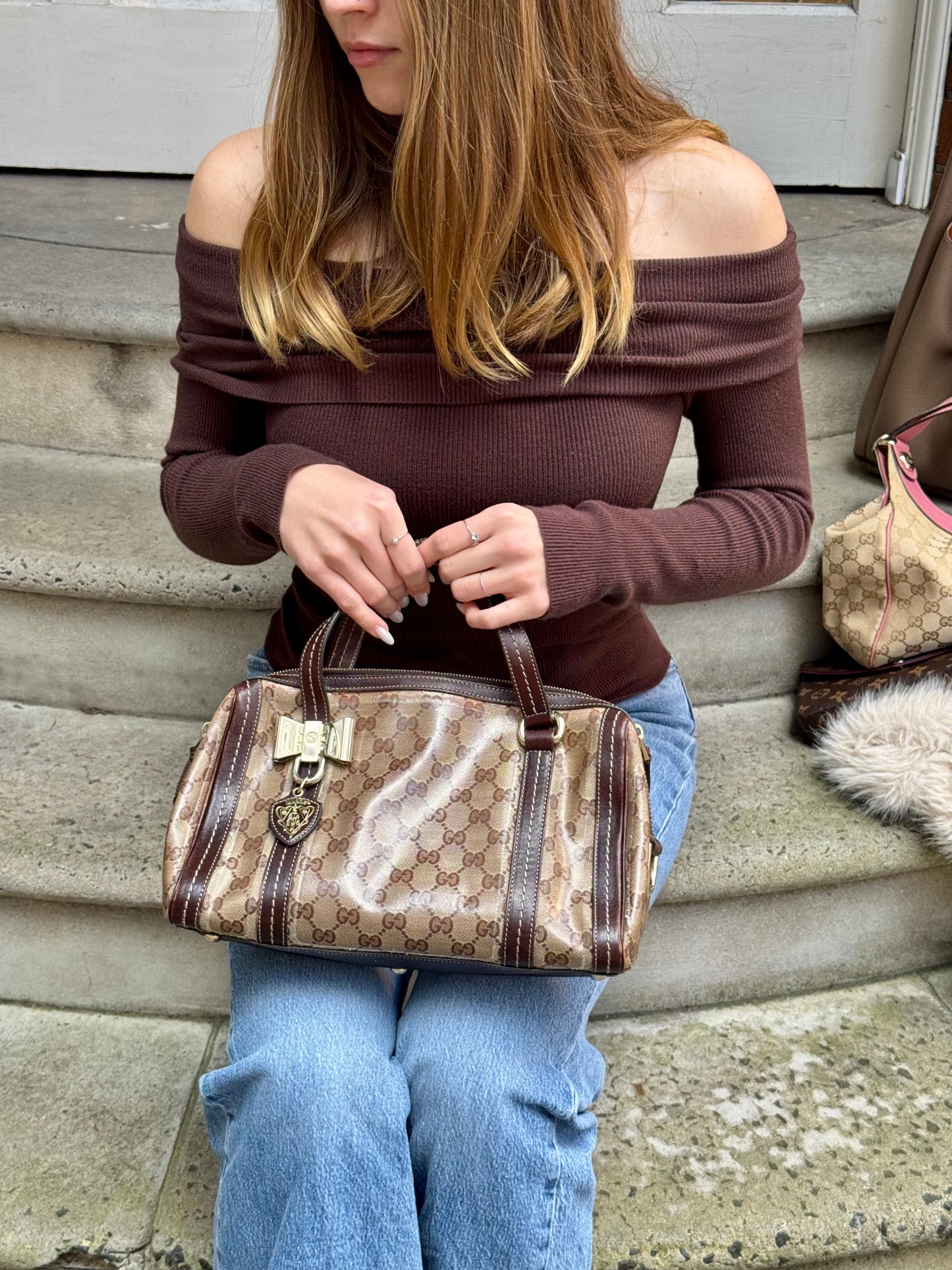 Vintage Gucci Boston Bag